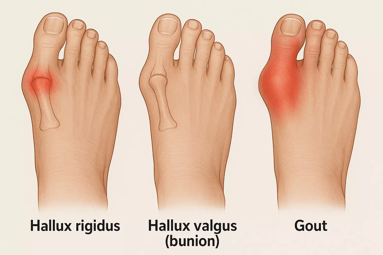 Understanding the Different Types of Bunions